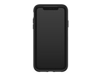 OtterBox Symmetry Series - Baksidesskydd för mobiltelefon - polykarbonat, syntetiskt gummi - svart - för Apple iPhone 11 77-62794