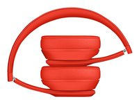 Beats Solo3 (PRODUCT)RED - (PRODUCT) RED - hörlurar med mikrofon - på örat - Bluetooth - trådlös - 3,5 mm kontakt - ljudisolerande - citrusröd MX472ZM/A