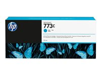 HP 773C - 775 ml - cyan - original - bläckpatron - för DesignJet Z6600, Z6610, Z6800, Z6810 C1Q42A