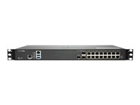 SonicWall Gen 7 NSa Series 2700 - Essential Edition - säkerhetsfunktion - med 3 års Essential Protection Service Suite - 10GbE - 1U - SonicWall Promotional Tradeup - kan monteras i rack 03-SSC-1375