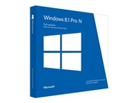 Windows 8.1 Pro N - Boxpaket - 1 PC - DVD - 32/64-bit - English International - Europeiska ekonomiska samarbetsområdet FWC-02104