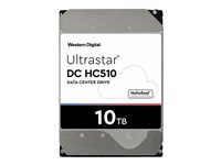 WD Ultrastar DC HC510 HUH721010AL4204 - Hårddisk - 10 TB - inbyggd - 3.5" - SAS 12Gb/s - 7200 rpm - buffert: 256 MB 0F27404