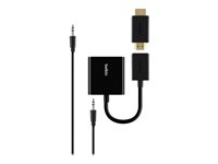 Belkin Universal HDMI to VGA Adapter with Audio - Videokonverterare - HDMI - VGA B2B137-BLK