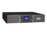 Eaton 9PX Lithium-ion - Netpack - UPS (rackmonterbar/extern) - AC 200/208/220/230/240 V - 1500 Watt - 1500 VA - 1-fas - Ethernet 10/100/1000, RS-232, USB - utgångskontakter: 8 - 2U - 19" - svart, silver 9PX1500IRTN-L