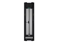 HPE 800mm x 1200mm G2 Enterprise Shock Rack - Rack - svart med silverdetaljer - 48U - 19" P9K58A