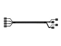 Intel - SATA/SAS-kabel - 4i MiniLink SAS (SFF-8611) (hane) rak till 4i MiniLink SAS (SFF-8611) (hane) högervinklad - 75.5 cm A2U4PSWCXCXK1