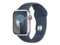 Apple - Band för smart klocka - 41 mm - storlek S/M - stormblå MT2W3ZM/A