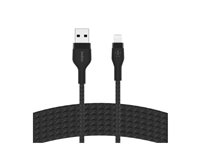 Belkin BOOST CHARGE - Lightning-kabel - USB hane till Lightning hane - 3 m - svart CAA010BT3MBK