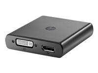 HP Dual Output USB Graphics Adapter - Extern videoadapter - USB 3.0 - för EliteBook 725 G2, 745 G2, 755 G2, 820 G2, 840 G2; ProBook 450 G2; ZBook 17 G3, Studio G3 C5U89AA