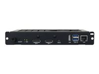 NEC OPS Slot-in PC - Model B - digitalskyltningsspelare - 4 GB RAM - Intel Core i5 - SSD - 64 GB - Windows 10 IoT LTSB 64-bit 100014923