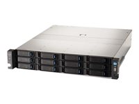 LenovoEMC px12-450r Network Storage Array 70BR - NAS-server - 12 fack - 48 TB - kan monteras i rack - SATA 3Gb/s - HDD 4 TB x 12 - RAID RAID 0, 1, 5, 6, 10, JBOD, 5 hot spare, 6-reservsnabbyte - RAM 8 GB - Gigabit Ethernet - iSCSI support - 2U - TopSeller 70BR9007WW