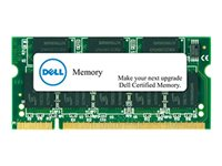 Dell - DDR3 - modul - 8 GB - SO DIMM 204-pin - 1600 MHz / PC3-12800 - CL11 - ej buffrad - icke ECC - för Latitude 6430, E6330; OptiPlex 9010; Precision M4700, M6600, M6700; XPS 14, 15, One 27 A6994451