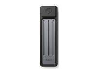 Seagate Ultra Compact STMX2000400 - SSD - 2 TB - extern (portabel) - USB 3.2 Gen 2 (USB-C kontakt) - mörkgrå - med Seagate Rescue Data Recovery STMX2000400