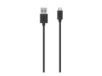 Belkin MIXIT - USB-kabel - mikro-USB typ B (hane) till USB (hane) - USB 2.0 - 3 m - svart F2CU012BT3M-BLK