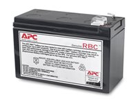 APC Replacement Battery Cartridge #114 - UPS-batteri - 60 VA - 1 x batteri - Bly-syra - svart - för P/N: BE450G, BE450G-CN, BE450G-LM, BN4001, BR500CI-IN, BR500CI-RS, BX500CI APCRBC114