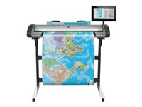 HP SD Pro 2 - Rullskanner - Kontaktbildsensor (CIS) - max. skanningsbredd: 44" - 1200 dpi x 1200 dpi - Gigabit LAN, USB 3.2 Gen 1, USB 2.0 - federal förvaltning 5EK01A#B19