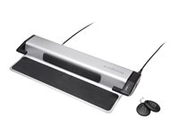 Kensington Locking Station with K-Fob Smart Lock - Säkerhetssats för system - 11" - 15.6" - svart, silver K66635EU