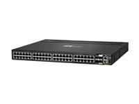 HPE Aruba 6200M 48G 4SFP+ Switch - Switch - max. staplingsavstånd 10 kms - L3 - Administrerad - 48 x 10/100/1000 + 4 x 1 Gigabit/10 Gigabit SFP+ (upplänk/stackning) - framsidan och sida till baksidan - rackmonterbar - BTO R8Q69A