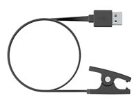 Suunto - Strömkabel - USB (hane) till fjäderkrampa - för Suunto 3, 5, Ambit, Ambit2, Ambit3, Traverse SS018627000