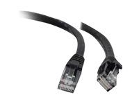 C2G - Patch-kabel - RJ-45 (hane) till RJ-45 (hane) - 1 m - UTP - CAT 5e - startad, hakfri - svart 82412