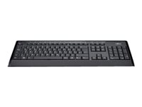 Fujitsu KB910 - Tangentbord - bakgrundsbelyst - USB - nordisk - svart - för ESPRIMO D556, E400, P556, P710, P756, P756 E94, P910, Q900; PRIMERGY MX130 S2 S26381-K562-L454