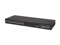 HPE FlexNetwork 5140 24G 4SFP+ EI - Switch - L3 - smart - 24 x 10/100/1000 + 4 x 10 Gigabit Ethernet / 1 Gigabit Ethernet SFP+ - rackmonterbar JL828A#ABB