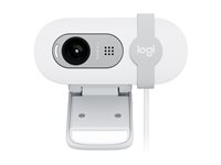 Logitech BRIO 100 - Webbkamera - färg - 2 MP - 1920 x 1080 - 720p, 1080p - ljud - USB 960-001617