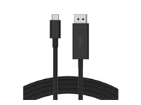 Belkin CONNECT - Adapterkabel - 24 pin USB-C (hane) till DisplayPort (hane) - DisplayPort 1.4 - 2 m - stöd för 4K, stöd för 8K - svart AVC014BT2MBK