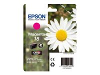 Epson 18 - Magenta - original - bläckpatron - för Expression Home XP-212, 215, 225, 312, 315, 322, 325, 412, 415, 422, 425 C13T18034010