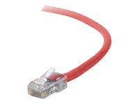 Belkin - Patch-kabel - RJ-45 (hane) till RJ-45 (hane) - 10 m - UTP - CAT 5e - röd - för Omniview SMB 1x16, SMB 1x8; OmniView SMB CAT5 KVM Switch A3L791B10M-RED