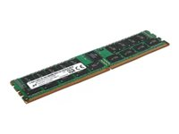 Lenovo - DDR4 - modul - 16 GB - DIMM 288-pin - 3200 MHz / PC4-25600 - 1.2 V - registrerad - ECC - grön - för ThinkStation P620 30E0, 30E1 4X71B67860