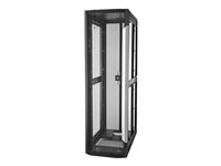 HPE 600mm x 1200mm Enterprise Pallet Rack - Rack - svart - 36U - för ProLiant m700, Moonshot Server, Moonshot Server Starter System, SL250s Gen8, SL270s Gen8 BW899A