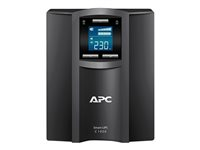 APC Smart-UPS C 1000VA LCD - UPS - AC 230 V - 600 Watt - 1000 VA - USB - utgångskontakter: 8 - svart - för P/N: AR3103, AR3103SP, AR3106SP, AR3357X674 SMC1000I