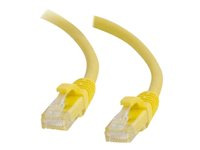 C2G - Patch-kabel - RJ-45 (hane) till RJ-45 (hane) - 3 m - UTP - CAT 5e - startad, hakfri - gul 82439