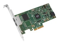 Intel Ethernet Server Adapter I350-T2 - Nätverksadapter - PCIe 2.0 x4 låg profil - 1000Base-T x 2 I350T2