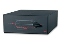 APC Service Bypass Panel - Förbikopplare (kan monteras i rack) - AC 200/240 V - utgångskontakter: 3 - 4U - 19" - svart - för P/N: SMX1500RM2UCUS, SRT10RMXLIX806, SRTL10KRM4UT, SRTL8KRM4UT, SYA8K16PXRX798 SBP16KP