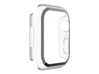 Belkin SCREENFORCE TemperedCurve - Stötsskydd för smartwatch - skärmskydd - polykarbonat, tempererat glas (9H) - klar - för Apple Watch (44 mm, 45 mm) OVG004ZZCL