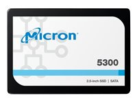 Micron 5300 MAX - SSD - 960 GB - inbyggd - 2.5" - SATA 6Gb/s MTFDDAK960TDT-1AW1ZABYYR