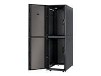 APC NetShelter SX Colocation 2 x 20U Enclosure with Sides - Rack - svart - 42U - 19" - för P/N: SCL500RM1UNC, SMTL3KRM2UCLNC, SMTL750RM2UC, SMX3000HVTUS, SMX750C, SRT1000RMXLA-NC AR3200