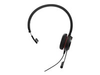 Jabra Evolve 30 II MS Mono - Headset - på örat - kabelansluten - USB-C, 3,5 mm kontakt - Certifierad för Skype for Buisness 5393-823-389