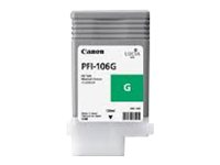 Canon PFI-106 G - 130 ml - grön - original - bläcktank - för imagePROGRAF iPF6300, iPF6350, iPF6400, iPF6400SE, IPF6450 6628B001