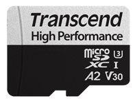 Transcend High Performance 330S - Flash-minneskort - 64 GB - A2 / Video Class V30 / UHS-I U3 - mikroSDXC UHS-I TS64GUSD330S