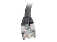 C2G Cat5e Booted Shielded (STP) Network Patch Cable - Patch-kabel - RJ-45 (hane) till RJ-45 (hane) - 7 m - STP - CAT 5e - formpressad - svart 83855