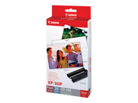 Canon KP-36IP - Bläckpatron/papperssats - för Canon SELPHY CP1000, CP1200, CP1300, CP1500, CP530, CP790, CP800, CP820, CP900, CP910 7737A001