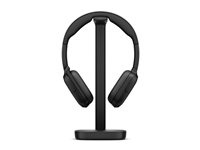 HP Poly Focus 625 - Headset - på örat - Bluetooth - trådlös - aktiv brusradering - USB-C via Bluetooth-adapter - svart - med HP Poly Focus Wireless Charge Stand - Certifierad för Microsoft Teams Open Office, Certifierad för Microsoft-teams, Google Meet-certifierad, Zoom Workplace Headset Certified, Zoom-arbetsplats kontaktcenter headset certifierat, Microsoft Teams Native Bluetooth-certifierad C56XXAA#AC3