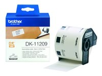 Brother DK-11209 - Svart på vitt - 800) adresslappar - för Brother QL-1050, 1060, 1110, 500, 550, 560, 570, 580, 600, 650, 700, 710, 720, 820 DK11209