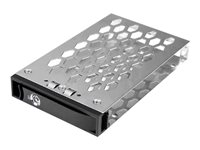 StarTech.com 2,5" hårddiskfack med hotswap - Hållare för lagringsenhet - 2.5" - svart & silver - för StarTech.com 4-Bay SATSASTRX25