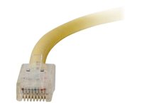 C2G Cat5e Non-Booted Unshielded (UTP) Network Patch Cable - Patch-kabel - RJ-45 (hane) till RJ-45 (hane) - 5 m - UTP - CAT 5e - tvinnad, enhetsstart - gul 83105