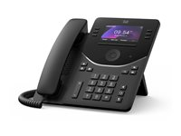 Cisco Desk Phone 9851 - VoIP-telefon - med Trusted Platform Module (TPM) 2.0 med nummerpresentation/samtal väntar - SIP, SDP, RTCP, RTP, SRTP - 46 linjer - kolsvart DP-9851-K9=