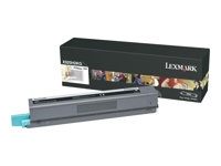 Lexmark - Lång livslängd - svart - original - tonerkassett - för Lexmark X925de, X925de 4, X925dte X925H2KG